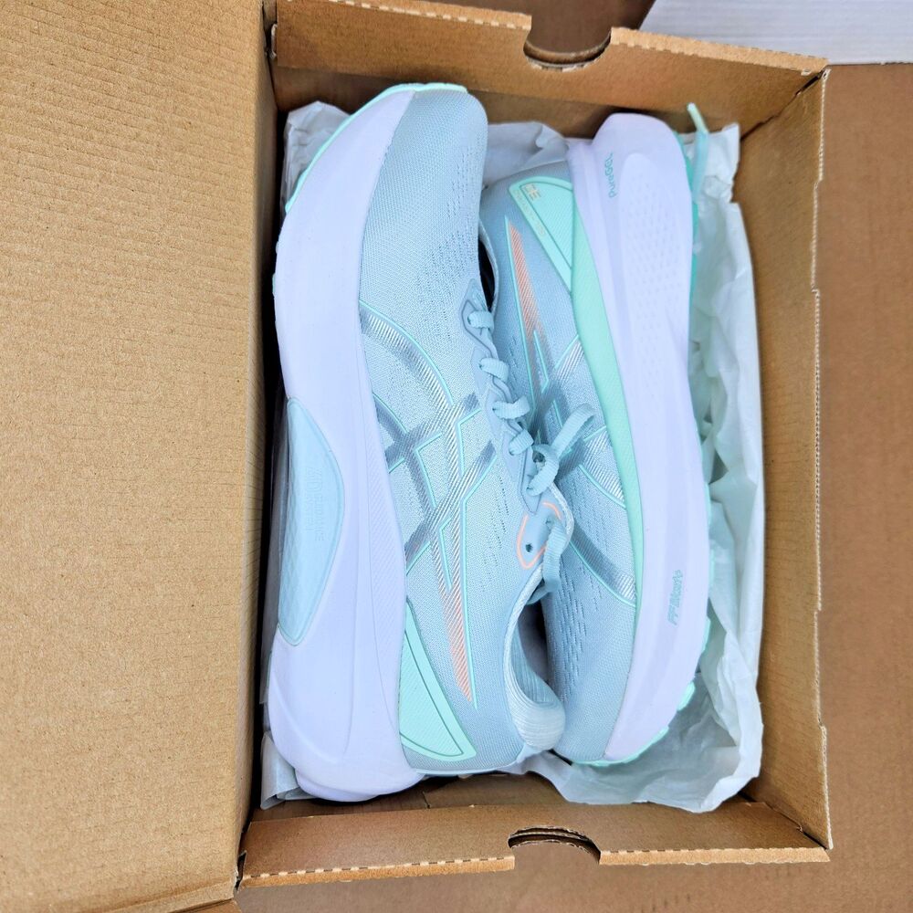 ASICS Gel Kayano 30 Low top Running Shoes Womens Mint Green 1012B357-300 Size 9